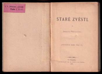 Jaroslav Vrchlický: Staré zvěsti