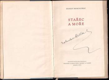 Ernest Hemingway: Stařec a moře