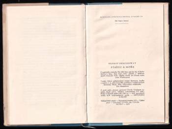 Ernest Hemingway: Stařec a moře