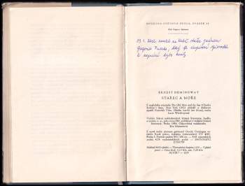Ernest Hemingway: Stařec a moře