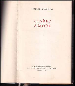 Ernest Hemingway: Stařec a moře