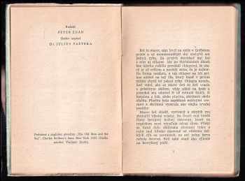 Ernest Hemingway: Starec a more