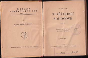 Mór Jókai: Staří dobří soudcové