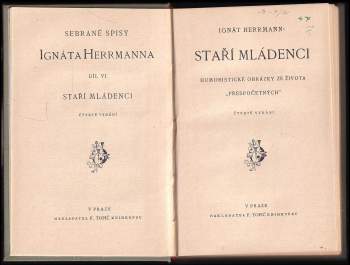 Ignát Herrmann: Staří mládenci