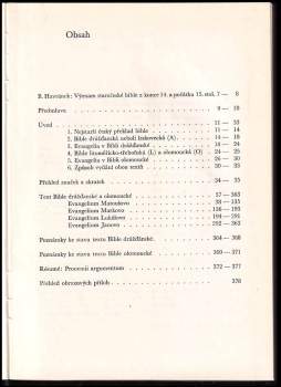 Staročeská bible drážďanská a olomoucká