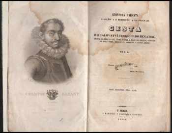 Kryštof Harant z Polžic a Bezdružic: Staročeská bibliothéka č. IV. Díl I+II Cesta do země svaté a do Egypta Kristofa Haranta z Polžic