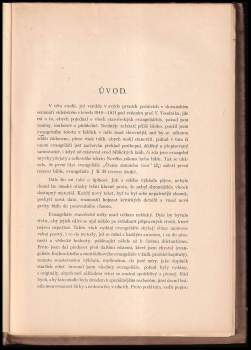Josef Vašica: Staročeské evangeliáře