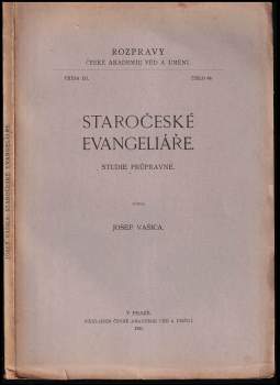Staročeské evangeliáře