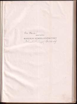 Bohuslav Kümpel-Staňkovský: Staročeské madony v obrazech