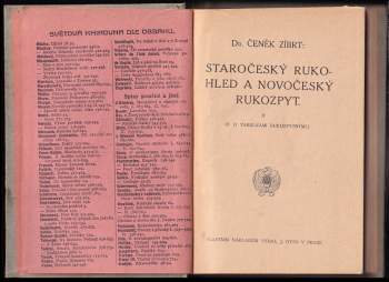 Čeněk Zíbrt: Staročeský rukohled a novočeský rukozpyt