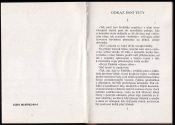 Vlasta Pittnerová: Starodávné selanky