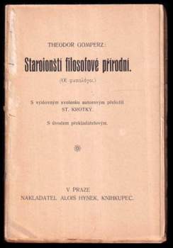 Staroionští filosofové přírodní