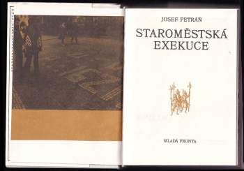 Josef Petráň: Staroměstská exekuce