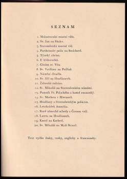 Emanuel Hrbek: Staropražská gotika a barok