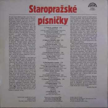 Various: Staropražské Písničky