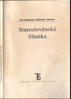 Staroslověnská čítanka