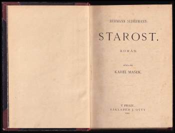 Hermann Sudermann: Starost