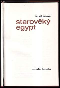 Milada Vilímková: Starověký Egypt