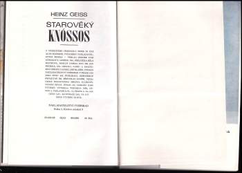 Heinz Geiss: Starověký Knóssos