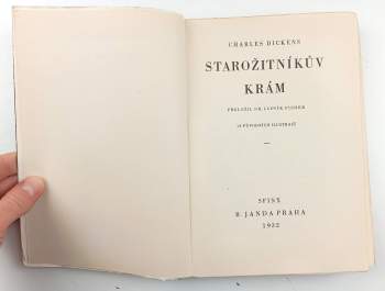 Charles Dickens: Starožitníkův krám