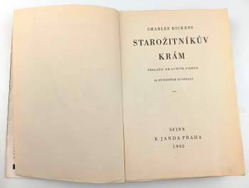 Charles Dickens: Starožitníkův krám