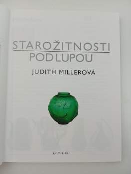 Judith Miller: Starožitnosti pod lupou