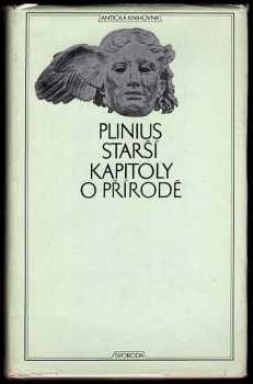 Plinius: Kapitoly o přírodě