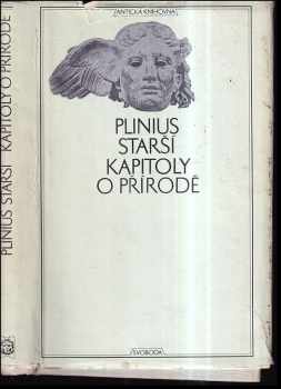 Plinius: Starší kapitoly o přírodě