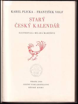 František Volf: Starý český kalendář