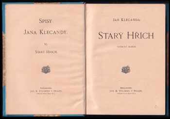 Jan Klecanda: Starý hřích