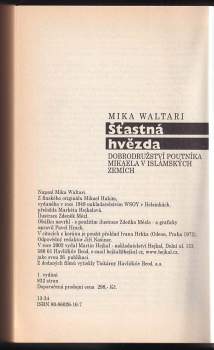 Mika Waltari: Šťastná hvězda