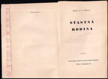 Garry Cleveland Myers: Šťastná rodina