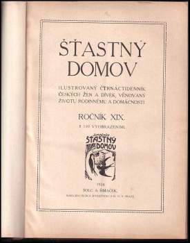 Šťastný domov, ročník XIX., číslo 1 - 24