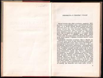 Vladimir Il'jič Lenin: Stát a revoluce