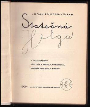 Jo van Ammers-Küller: Statečná Helga