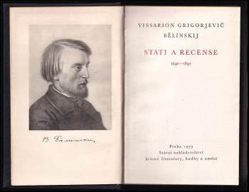 Vissarion Grigor'jevič Belinskij: Stati a recense 1840-1842