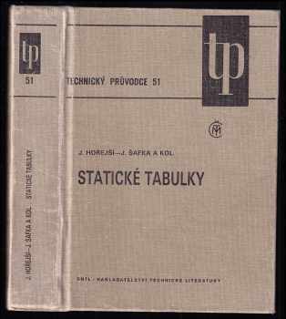 Jiří Hořejší: Statické tabulky
