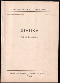 Josef Šrejtr: Statika