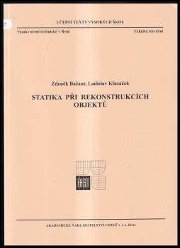 Statika při rekonstrukcích objektů