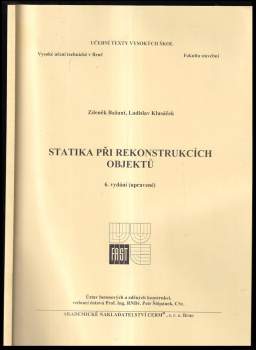 Statika při rekonstrukcích objektů