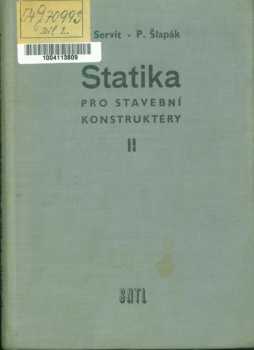 Statika pro stavební konstruktéry
