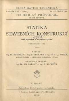 Statika stavebních konstrukcí