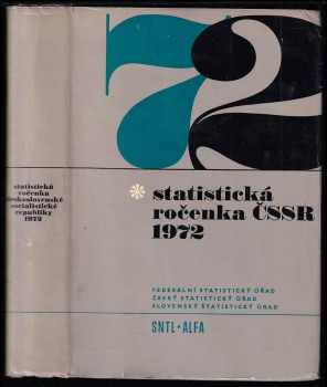 Statistická ročenka Československé socialistické republiky 1972