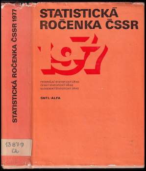 Statistická ročenka Československé socialistické republiky 1977
