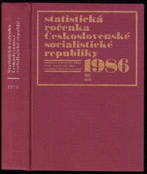 Statistická ročenka Československé socialistické republiky 1986