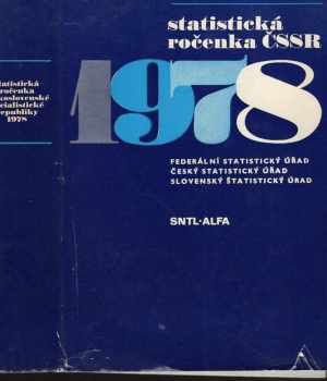 Statistická ročenka Československé socialistické republiky 1978