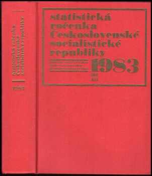Statistická ročenka Československé socialistické republiky 1987