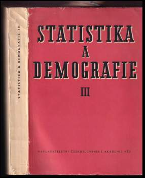Statistika a demografie