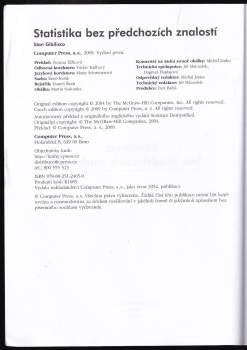 Stan Gibilisco: Statistika bez předchozích znalostí