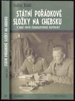 Státní pořádkové složky na Chebsku v době první Československé republiky